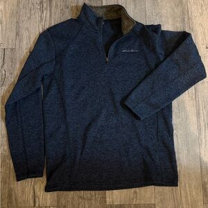 NWOT Eddie Bauer quarter zip pullover